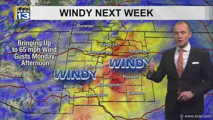 Windier weather pattern starts this weekend