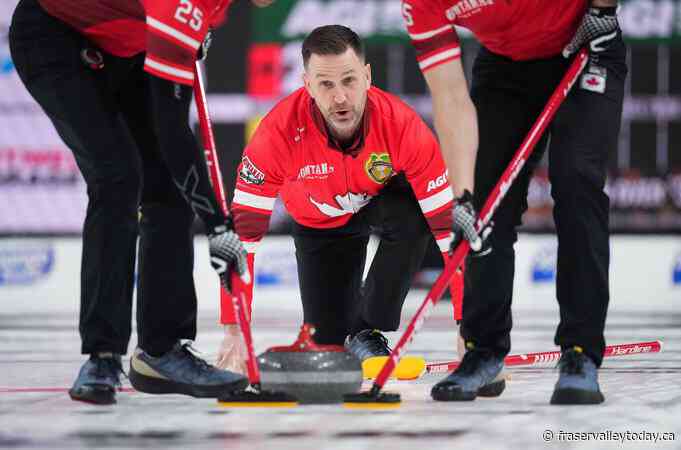 Defending champion Brad Gushue opens with victory at Montana’s Brier