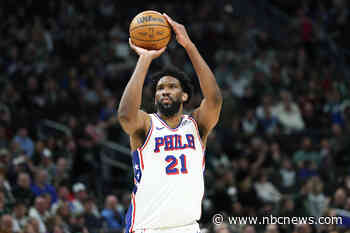 76ers star Joel Embiid ruled out for season with knee injury