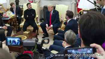 Streit mit Selenskyi: „Trump klang wie Don Corleone“