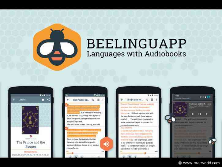 Listening to audiobooks with this app could help you gain fluency in French, Japanese, or Spanish