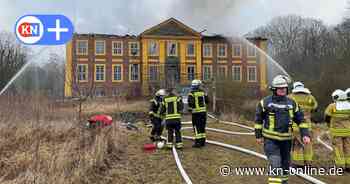Feuer zerstört Schloss Johannstorf in MV: Gebäude war Film-Drehort und Lost Place