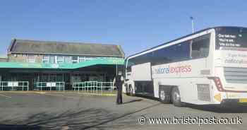 National Express coach full of passengers crashes into hotel in South West