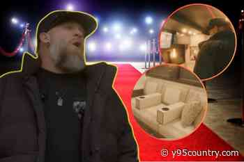 Brantley Gilbert’s New Tour Bus Is So Nice It Needed Its Own Red Carpet