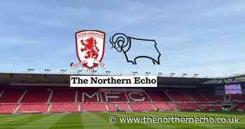 Middlesbrough 0-0 Derby County LIVE: Championship updates