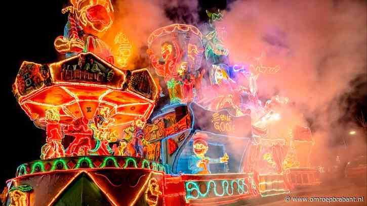 Lichtjesoptocht schittert en dreunt in Zwammegat met sportief tintje