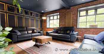 The old warehouse 8 miles from Newcastle that's now a stunning party mansion with VIP guests
