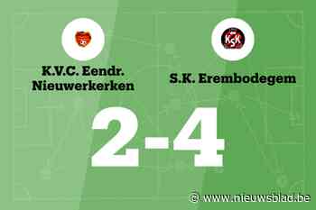 De Grauwe scoort twee keer voor SK Erembodegem in wedstrijd tegen Eendracht Nieuwerkerken