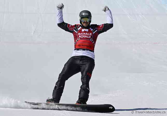 Canada’s Grondin earns World Cup silver in men’s snowboard cross