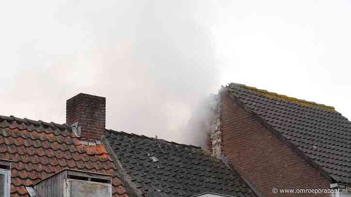 Brand in pand Oosterhout onder controle, oorzaak nog onbekend