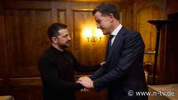 Beziehung wiederherstellen: Nato-Chef Rutte gibt Selenskyj Ratschlag zu Trump