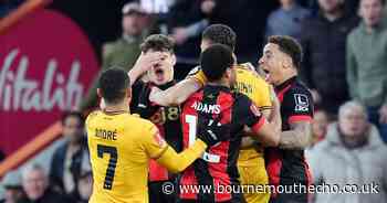 Iraola fumes at referring in FA Cup tie after VAR check and Kerkez booking