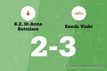 Eendracht Vinkt B beëindigt reeks nederlagen in de wedstrijd tegen ESA Bottelare