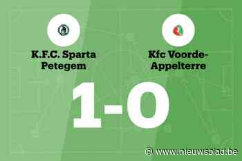 Van Der Heyden leidt Sparta Petegem voorbij KFC Voorde-Appelterre