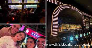 An evening at London's F1 Arcade - with racing, drinks, vibes and a great time