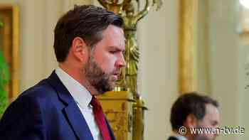 US-Vize ist die Ukraine egal: Trump führt das Schwert, aber Vance ruft Attacke