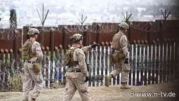 Trump macht ernst: US-Armee entsendet Tausende Soldaten an Grenze zu Mexiko