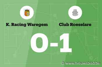 Trioen leidt Club Roeselare voorbij Racing Waregem