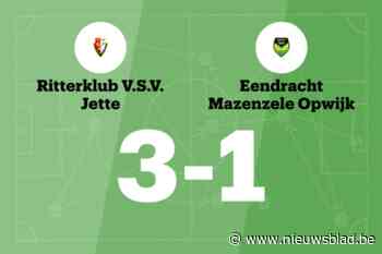 Ritterklub Jette verslaat Mazenzele Opwijk B