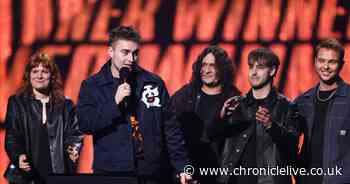 Sam Fender gives shout out to Newcastle and North Shields as he wins third Brit Award