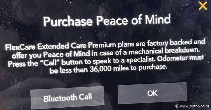 Pop ups op je infotainment nieuwe goudmijn voor fabrikanten