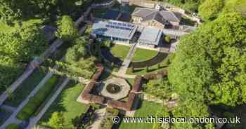 The Foots Cray Grade II mansion with a moat and walled gardens up for sale