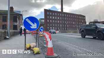 Town centre roadworks may take a month to finish