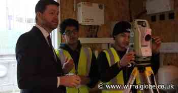 Government minister visits college to see new £680k project