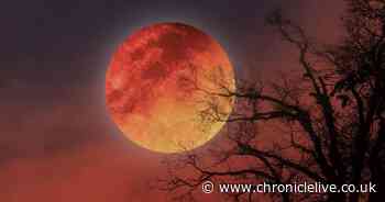Exact dates to see rare 'Blood Moon' and partial lunar eclipse in UK this month