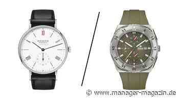 Uhren: Die neuen Charity-Uhren von Nomos Glashütte und Tutima Glashütte