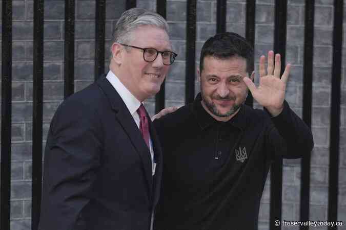 UK, France and Ukraine agree to work on ceasefire plan for Russia’s war in Ukraine