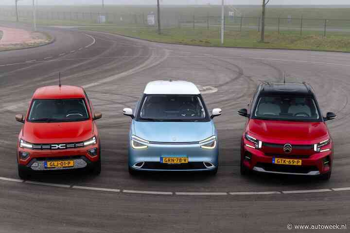 Citroën ë-C3 versus Dacia Spring versus Dongfeng Box - welke budget EV moet je hebben?