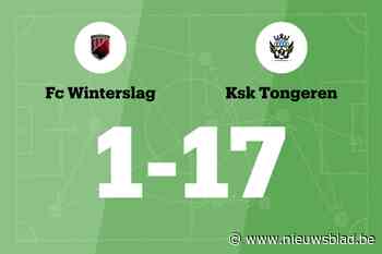 SK Tongeren B haalt uit tegen FC Winterslag
