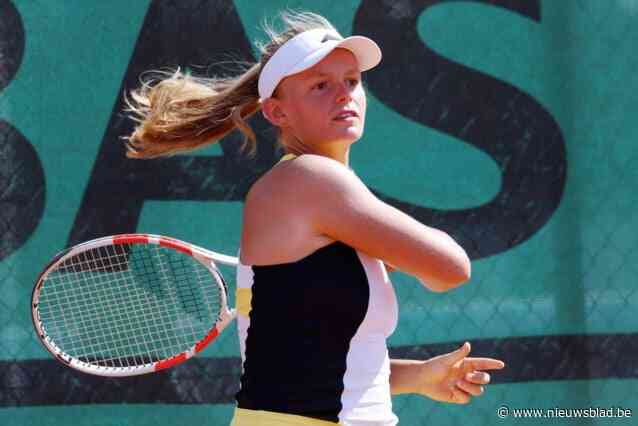 Jeline Vandromme (17) pakt haar eerste WTA-titel