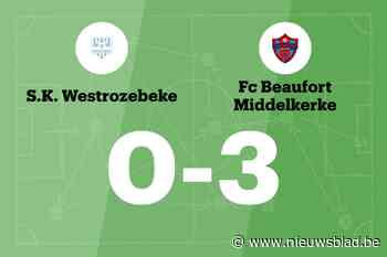 FC Beaufort boekt overtuigende zege tegen SK Westrozebeke