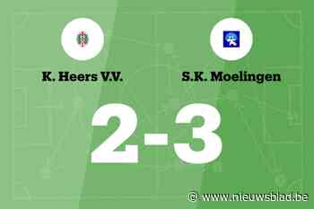 Moelingen wint van Heers