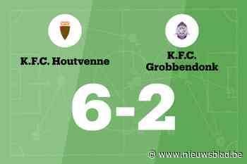 Houtvenne wint spektakelwedstrijd van Grobbendonk