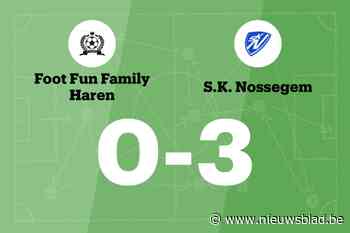 Eindelijk een overwinning voor Nossegem B