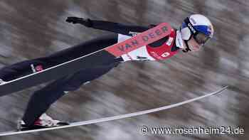Skispringen jetzt im Liveticker: Zwei Deutsche kämpfen ums Podium - Norweger führt