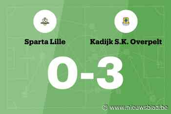 Kadijk B in tweede helft voorbij Sp. Lille