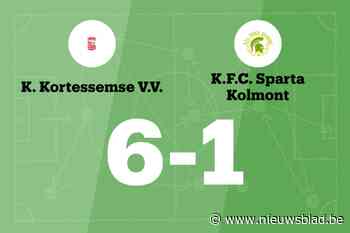 Kortessem in goede vorm na weer een overwinning