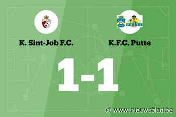 Sint-Job en Putte delen de punten