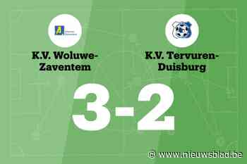 Woluwe-Zaventem wint thuis van Tervuren-Duisburg
