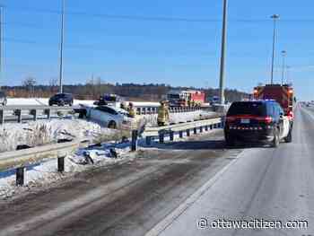 Cigarette toss followed by crash, charges on Highway 417