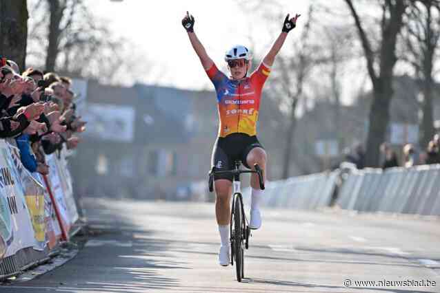 Commotie na Brussel-Opwijk voor vrouwen: Carbonbike Giordana domineert hele koers, maar telt te weinig Belgische rensters