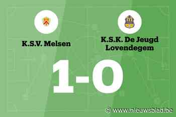 J. Mekeirel is goud waard voor KSV Melsen tegen KSK Lovendegem