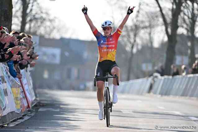 Commotie na Brussel-Opwijk voor vrouwen: Carbonbike Giordana domineert hele koers, maar telt te weinig Belgische rensters