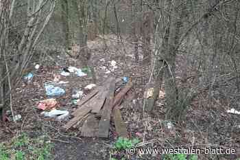Dreck und Gestank an der Fuggerstraße in Bielefeld