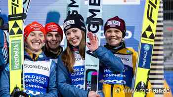 Tränen der Erleichterung: Deutsche Ski-Heldin nach WM-Medaille gerührt