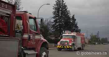 Home destroyed, 6 people displaced after Surrey fire